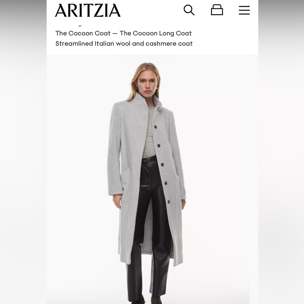 Wilfred Cocoon Long Coat
